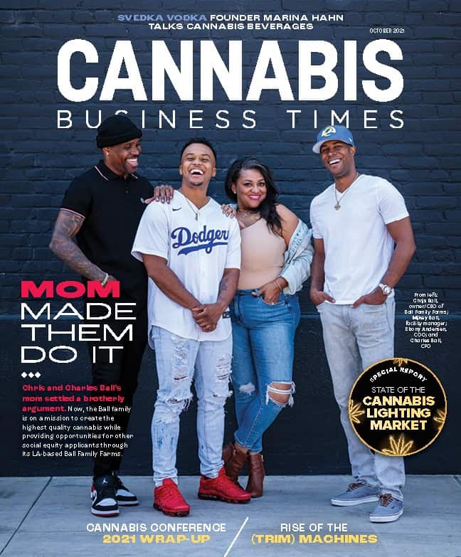 Cannabis Business Times October 2021