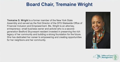 Tremaine wright Bio