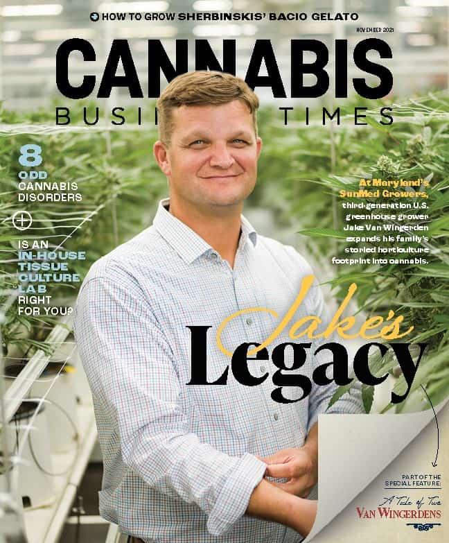 Cannabis Business Times November 2021