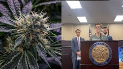 Kentucky State Rep. Rachel Roberts introduces an adult-use cannabis bill during a Feb. 17 press conference.