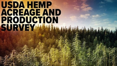 Usda Hemp Acreageand Production Survey