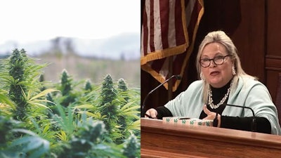 Pennsylvania state Sen. Judy Ward provides feedback March 14 on a series of committee hearings focused on helping lawmakers craft forthcoming adult-use cannabis legislation.