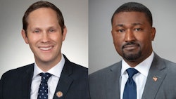 Reps. Casey Weinstein (left) and Terrence Upchurch filed bill language April 20 to formally introduce the initiated statute sponsored by the Coalition to Regulate Marijuana Like Alcohol.