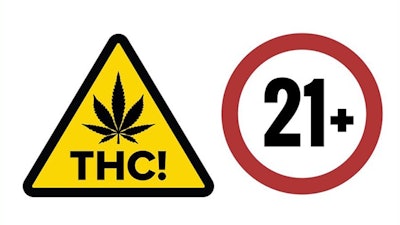 This universal symbol for cannabis products in New York was approved by the state’s Cannabis Control Board on June 1. The symbol indicates to consumers that a product is tested, safe and only for adults 21 years and older.