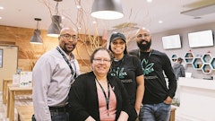 The team at Mary & Main dispensary in Capitol Heights, Md.