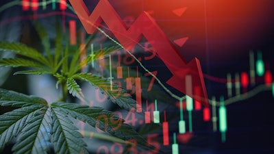 Canna Down Trend Adobe Stock435526990