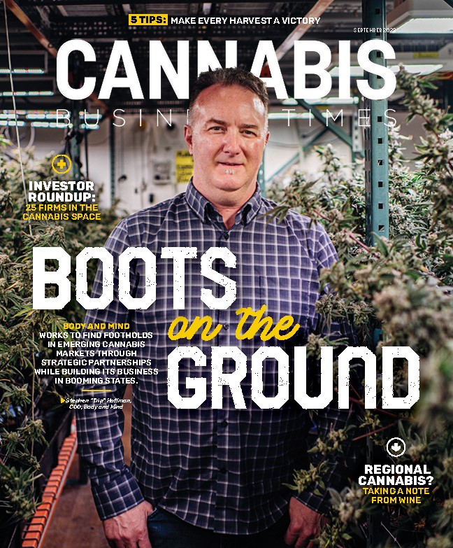 Cannabis Business Times September 2022
