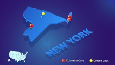 Cresco Labs and Columbia Care will be divesting four retail locations and one production facility in New York, the state they said commanded the highest value in the $185 million sale to Sean Combs of Combs Enterprises, announced Nov. 4.