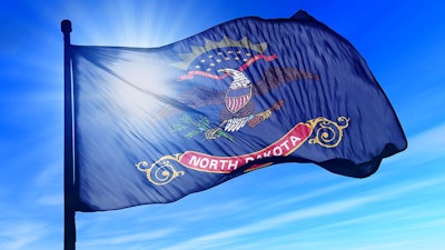 North Dakota Flag Disp