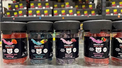 Product embargoed during the Board of Pharmacy’s investigation of Northland Vapor in Moorhead, Minn.