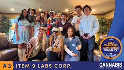 Item 9 Labs Corp. encourages employee autonomy and self-lead creativity.