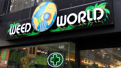 Weed World is one of many storefronts in New York City that does not have an adult-use cannabis retail license from the state.