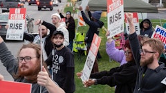 Green Thumb's RISE dispensary workers strike for 13 days in late April in the Chicago area.