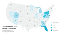 The nation's largest cannabis companies are taking on retail expansion opportunities Florida, Pennsylvania, Maryland and elsewhere in 2023.