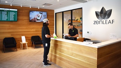 Verano's Zen Leaf cannabis dispensary in Germantown, Md.
