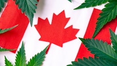 Canada Flag And Cannabis Leaves Adobe Stock Roxxyphotos Resized