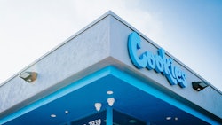 Cookies On The Strip opened in May 2021. This image is an exterior of another Cookies store.