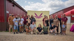 The Grasshopper Farms team at its Michigan location.