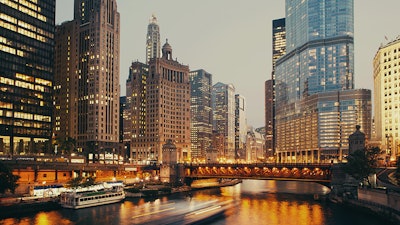Chicago Sunset Adobe Stock Oleg Podzorov Resized