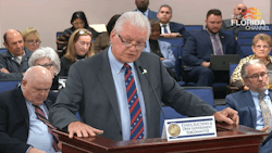 Florida state Rep. Rick Roth, R-West Palm Beach, introduces his resolution Jan. 29 before the House Ethics, Elections and Open Government Subcommittee.