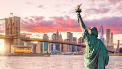Statue Of Liberty Sunset Adobe Stock F11photo Resized