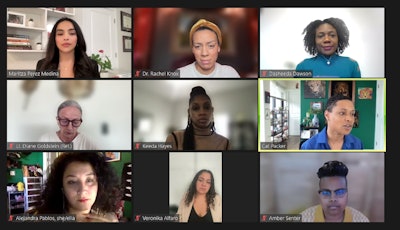 Drug Policy Alliance's Virtual Press Briefing, screenshot.