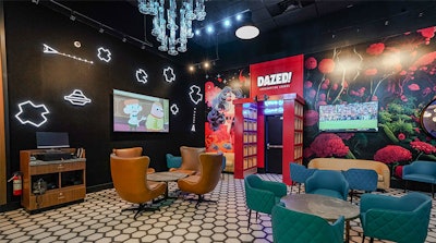 Planet 13's Dazed! consumption lounge opened April 5, 2024, in its flagship location just off the Las Vegas Strip.