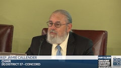 Rep. Jamie Callender, R-Concord, during a JCARR meeting May 13.