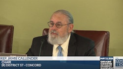 Rep. Jamie Callender, R-Concord, during a JCARR meeting May 13.