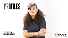 Vera Diaz, Cultivation Supervisor at Root & Bloom based in Salisbury, Massachusetts.