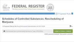 A screenshot of the Federal Register's notice of proposed rulemaking page taken at 11:17 a.m. on July 15; comments continued to come in throughout the day, and as of 5:58 p.m. the total comment count had increased to 30,640.