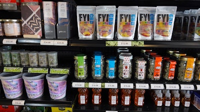 CBD-infused edible products in Vista, Calif.