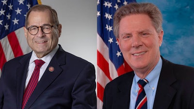 Reps. Jerry Nadler, D-N.Y., (left) and Frank Pallone Jr., D-N.J., (right).