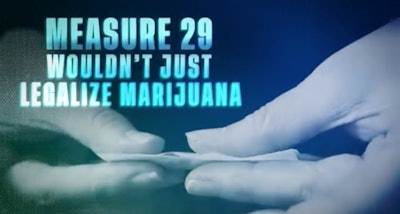 Screenshot from the ad