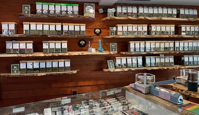 Organic Section at Chalice, a Golden Grail Group dispensary in Portland, Ore.