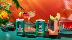 Emerald Hour cannabis-infused cocktails.