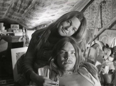 David Watson and Diana Anglade in the 1960s.