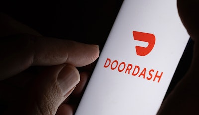 Door Dash 396887176 Editorial Use Only