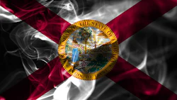 Florida smoke flag 376053975