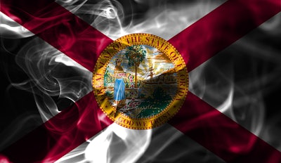 Florida smoke flag 376053975
