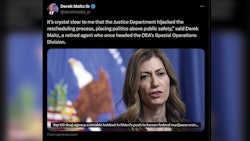 A post by newly appointed DEA Acting Administrator Derek Maltz on X in May 2024.