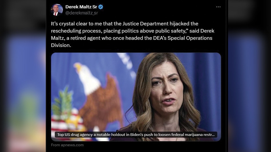 photo of Former DEA Special Agent Derek S. Maltz Appointed Acting DEA Administrator image