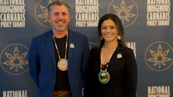 Rob Pero and Mary Jane Oatman of the Indigenous Cannabis Industry Association