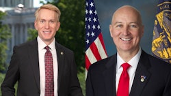 U.S. Sens. James Lankford (left), R-Okla., and Pete Ricketts, R-Neb.