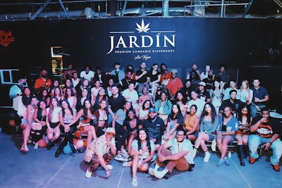 Jardín's employee appreciation party.