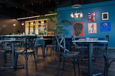The Artist Tree's cannabis consumption lounge in Hawthorne, Calif.
