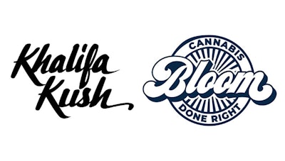 Bloom Cannabis And Khalifa Kush Logo