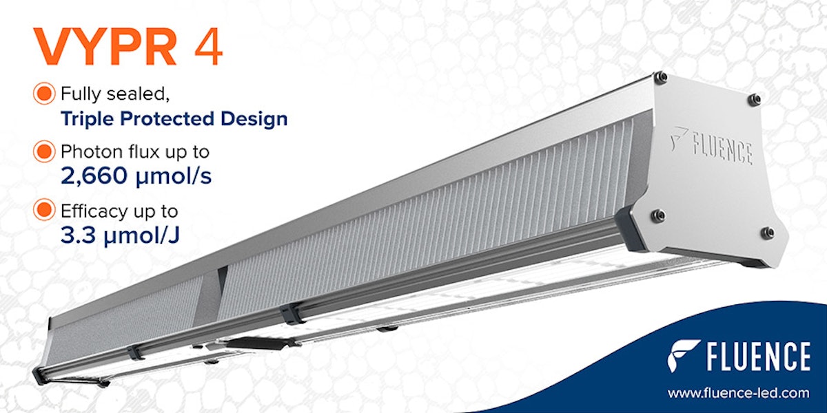 Fluence Next-Generation VYPR 4 Top Light Now Shipping to Global Cannabis Cultivators