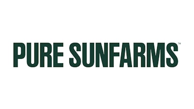 Pure sunfarms Logo Dark Green