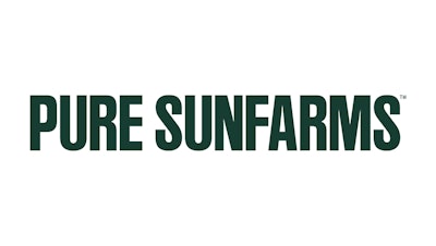 Pure sunfarms Logo Dark Green